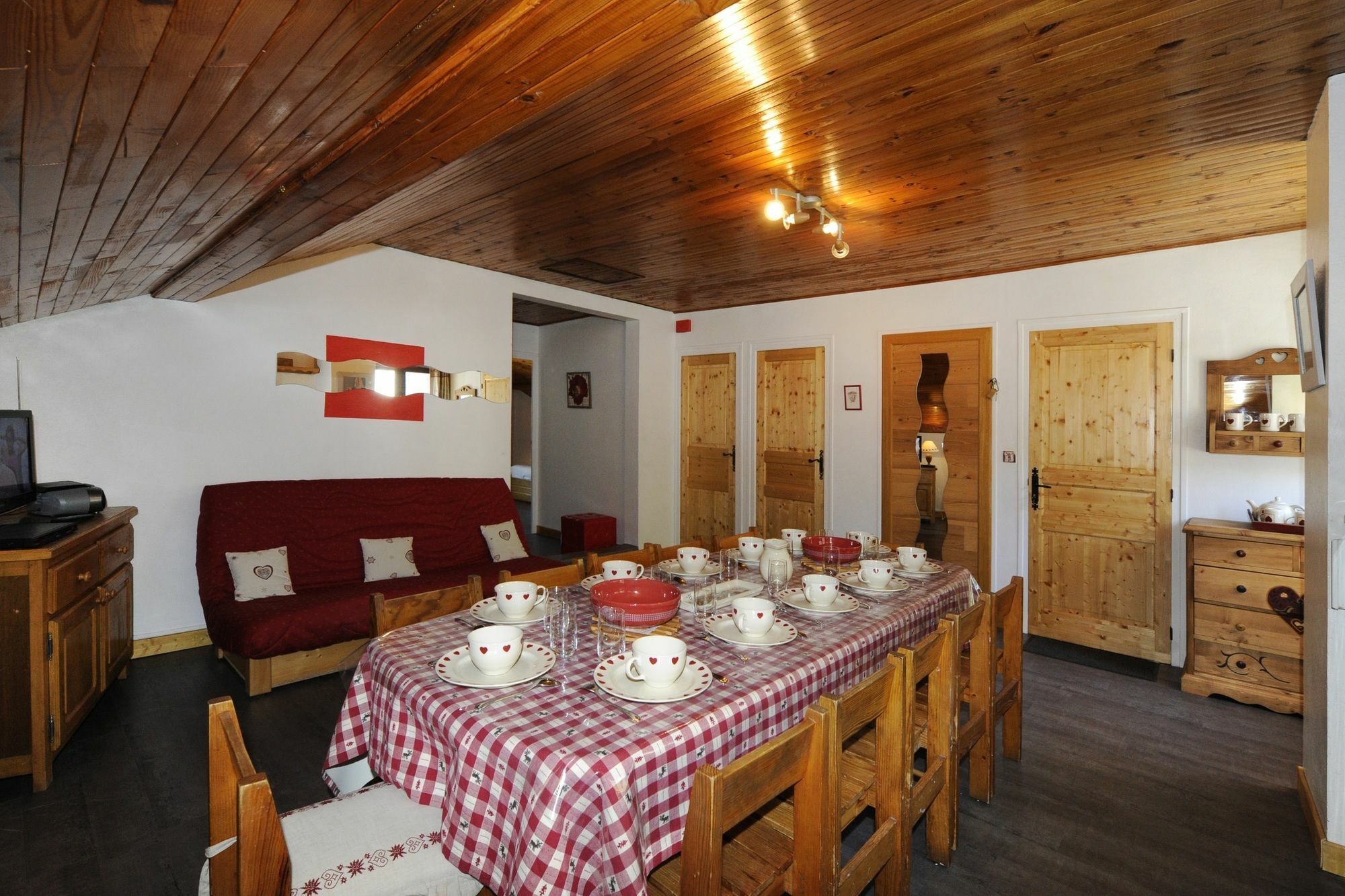 Apartment With 2 Rooms In Les Menuires, With Wonderful Mountain View - سان-مارتن-دي-بيفيل المظهر الخارجي الصورة